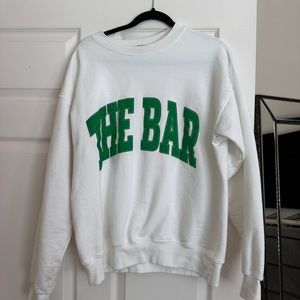 The bar sweatshirt